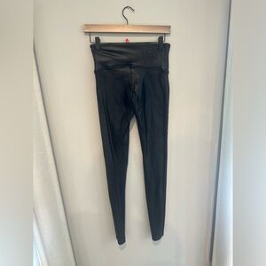 Spanx size large faux leggings